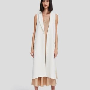 Lattelier Long vest NWT